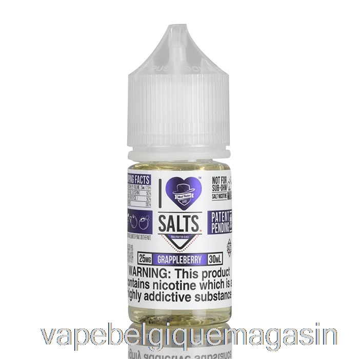 Vape Jetable Grappleberry - I Love Salts - 30ml 50mg